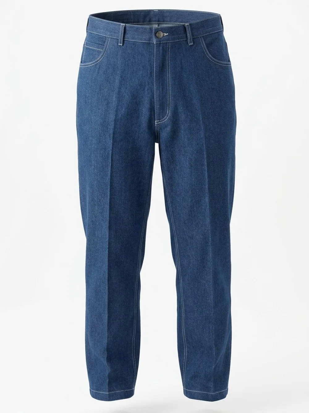NWT Haband Men's Straight Fit-Forever StretchyJeans With Expanding Waist Sz 40M